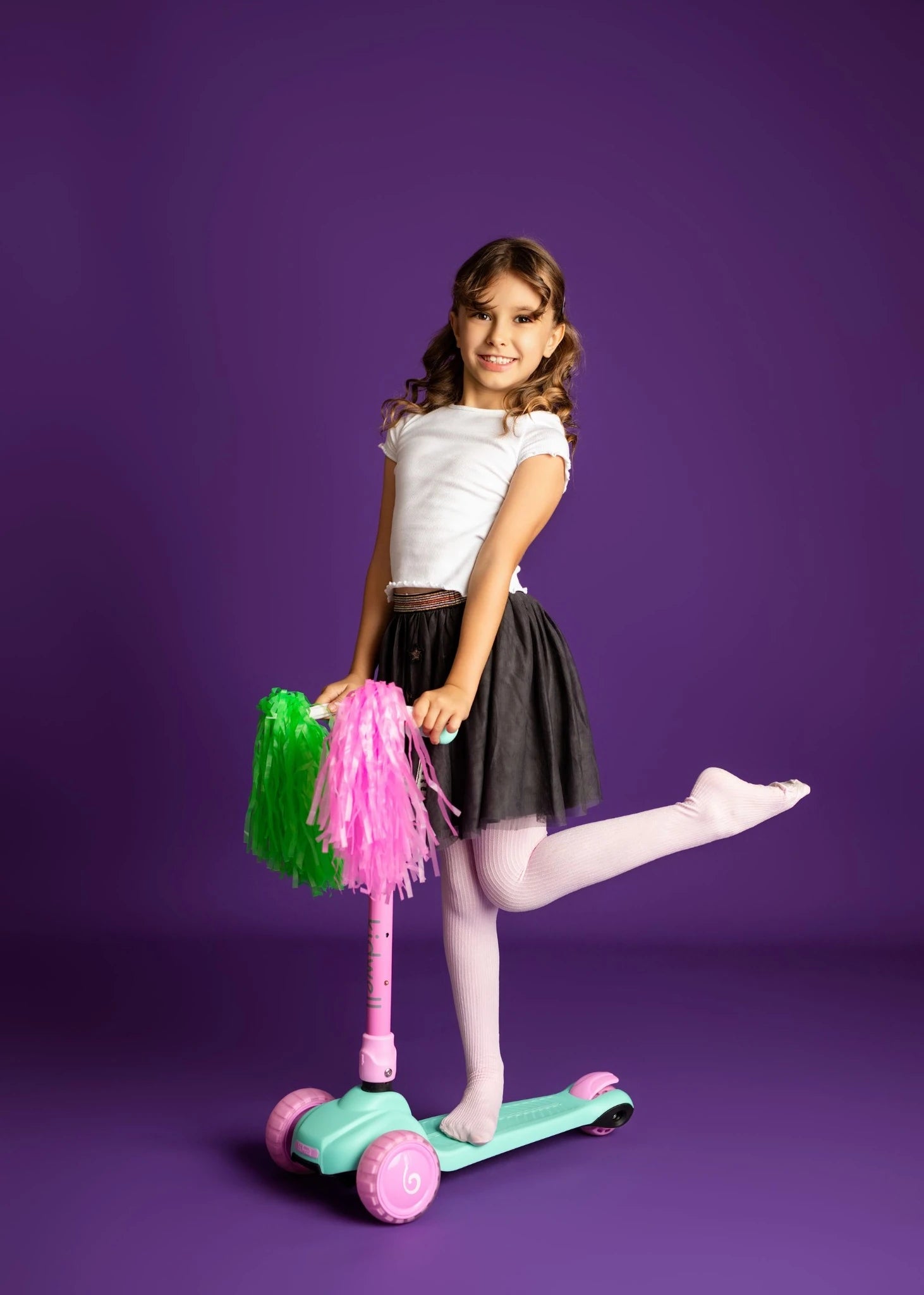 Image of STRIPPIE - RAJSTOPY WZORZYSTE 100 DEN PRĄŻKI RÓŻOWE - Bella Bambini